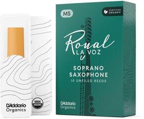 Jezičak za sopran saksofon Rico Royal La Voz Medium 10-pack Jezičak za sopran saksofon - 1