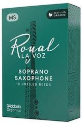 Jezičak za sopran saksofon Rico Royal La Voz Medium 10-pack Jezičak za sopran saksofon - 2