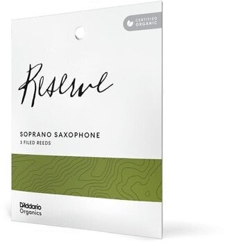 Jezičak za sopran saksofon Rico Organic Reserve 3.0 3-Pack Jezičak za sopran saksofon - 2