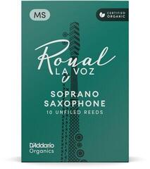 Jezičak za sopran saksofon Rico Royal La Voz Medium 10-pack Jezičak za sopran saksofon - 6