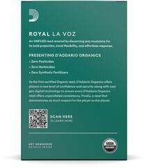 Jezičak za sopran saksofon Rico Royal La Voz Medium 10-pack Jezičak za sopran saksofon - 7