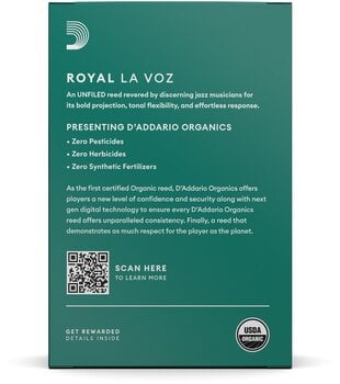 Jezičak za sopran saksofon Rico Royal La Voz Medium 10-pack Jezičak za sopran saksofon - 8
