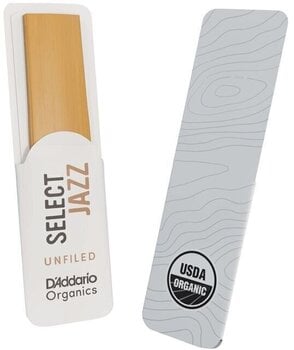 Stroik do saksafonu altowego Rico Organic Select Jazz Unfiled 4 Soft 10-pack Stroik do saksafonu altowego - 15