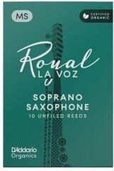 Sopransaksofonrørblad Rico Royal La Voz Medium Soft 10-pack Sopransaksofonrørblad - 3