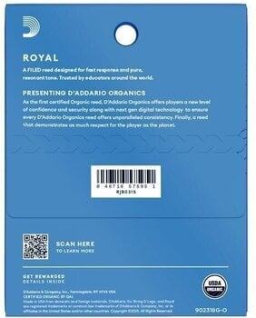 Jezičak za alt saksofon Rico Royal 3 3-pack Jezičak za alt saksofon - 3