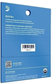 Jezičak za alt saksofon Rico Royal 3 3-pack Jezičak za alt saksofon - 4