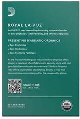 Palheta para saxofone soprano Rico Royal La Voz Medium Hard 10-Pack Palheta para saxofone soprano - 4