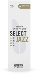 Тръстикова пластинка за тенор саксофон Rico Organic Select Jazz Filed 2 Medium 5-pack Тръстикова пластинка за тенор саксофон - 5