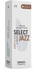 Тръстикова пластинка за тенор саксофон Rico Organic Select Jazz Unfiled 3 Soft 5-pack Тръстикова пластинка за тенор саксофон - 7