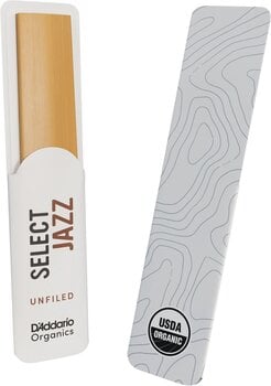 Jezičak za tenor saksofon Rico Organic Select Jazz Unfiled 3 Soft 5-pack Jezičak za tenor saksofon - 16
