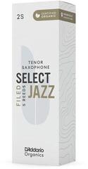 Palheta para saxofone tenor Rico Organic Select Jazz Filed 3 Medium 5-pack Palheta para saxofone tenor - 4