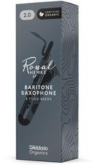 Palheta para saxofone barítono Rico Frederick L. Hemke 3.5 5 Pack Palheta para saxofone barítono - 5