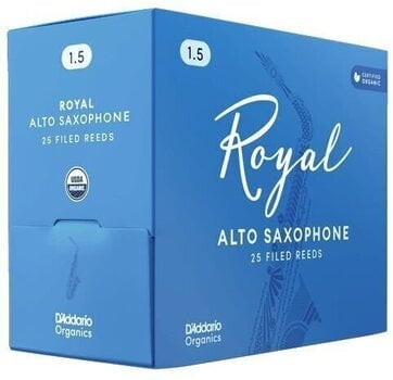 Blatt für Alt Saxophon Rico Royal Organic 2.0 25-Count Blatt für Alt Saxophon - 2