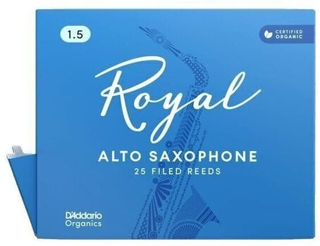 Blatt für Alt Saxophon Rico Royal Organic 2.0 25-Count Blatt für Alt Saxophon - 4