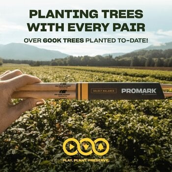 Drumsticks Pro Mark RBH595AW-4PFG Rebound 5B Drumsticks - 9