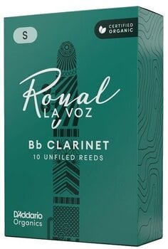 Ancia Clarinetto Rico La Voz Medium-Soft 10 Pack Ancia Clarinetto - 3