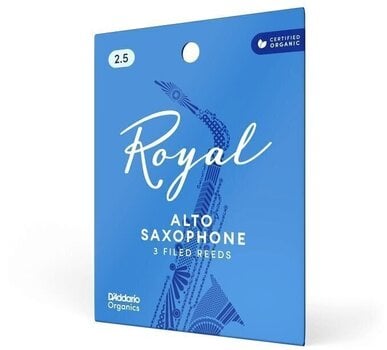 Ancie pentru saxofon alto Rico Royal Organic 1.5 25-Count Ancie pentru saxofon alto - 2