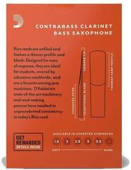 Тръстикова пластинка за кларинет Rico RFA1025 2.5 10-pack Тръстикова пластинка за кларинет - 3