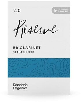 Тръстикова пластинка за кларинет Rico Organic Reserve 3.0 10-pack Тръстикова пластинка за кларинет - 4