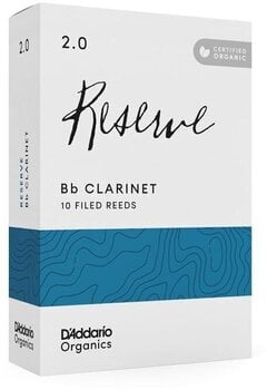Тръстикова пластинка за кларинет Rico Organic Reserve 3.0 10-pack Тръстикова пластинка за кларинет - 6