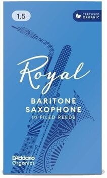 jezičak za bariton sakosofon Rico Royal 3 10-pack jezičak za bariton sakosofon - 3