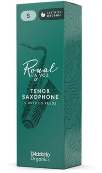 Riet voor tenorsaxofoon Rico Royal La Voz Medium Soft 5-pack Riet voor tenorsaxofoon - 6