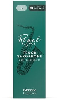 Riet voor tenorsaxofoon Rico Royal La Voz Medium Soft 5-pack Riet voor tenorsaxofoon - 7