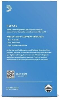 jezičak za bariton sakosofon Rico Royal 2 10-pack jezičak za bariton sakosofon - 4