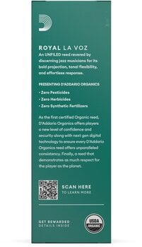 Riet voor tenorsaxofoon Rico Royal La Voz Hard 5-pack Riet voor tenorsaxofoon - 8