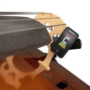 Afinadore de clips D'Addario Eclipse Rechargeable Cello & Bass Afinadore de clips - 3