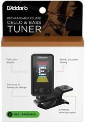 Klipptuner D'Addario Eclipse Rechargeable Cello & Bass Klipptuner - 4