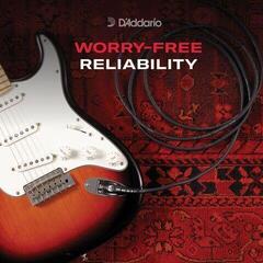 Instrumentinis kabelis D'Addario PW-BG-20BK Custom Series Braided Black Instrumentinis kabelis - 5