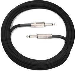 Instrumentinis kabelis D'Addario PW-BG-20BK Custom Series Braided Black Instrumentinis kabelis - 6