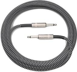 Инструментален кабел D'Addario PW-BG-20BG Custom Series Braided Grey Инструментален кабел - 6