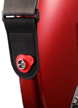 Correa de guitarra textil D'Addario PW-FLSB-04RD Flex Lock Strap Block Correa de guitarra textil - 2
