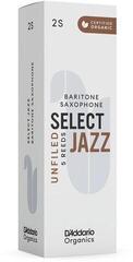 Тръстикова пластинка за баритон саксофон Rico Organic Select Jazz Unfiled 3 Soft 5-pack Тръстикова пластинка за баритон саксофон - 7