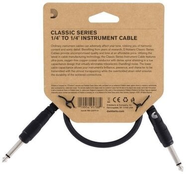 Пач кабл D'Addario PW-CGTPRA-01 Classic Series Right-Angle Пач кабл - 10