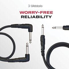 Pataisos kabelis D'Addario PW-CGTPRA-03 Classic Series Right-Angle Pataisos kabelis - 7