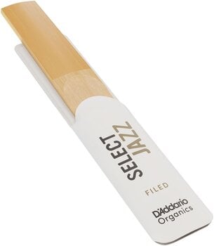 Тръстикова пластинка за баритон саксофон Rico Organic Select Jazz Filed 3 Hard 5-pack Тръстикова пластинка за баритон саксофон - 14