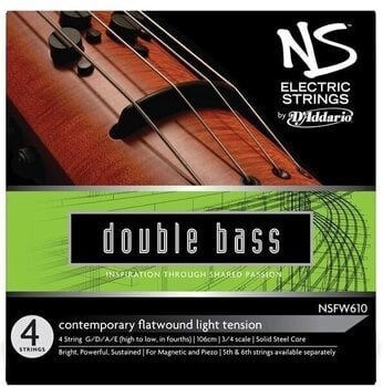 Kontrabasstrenger D'Addario NSFW610 Kontrabasstrenger - 2