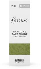 jezičak za bariton sakosofon Rico Organic Reserve 3.5 5-Pack jezičak za bariton sakosofon - 3