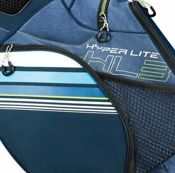 Bolsa de golf Callaway Hyper Lite 3 Navy/Blue/White Stand Bag 2019 - 3