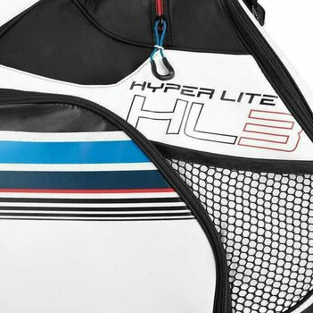 Golfbag Callaway Hyper Lite 3 Black/White/Blue Stand Bag 2019 - 3