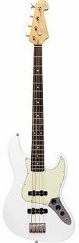 4-string Bassguitar SX SJB62 Olympic White - 3