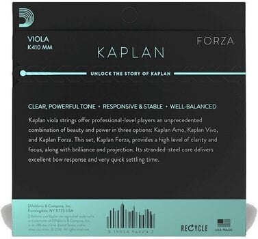 Saiten für Streichinstrumente D'Addario K410 MM Saiten für Streichinstrumente - 5