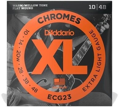 Electric guitar strings D'Addario ECG23-3D Electric guitar strings - 6