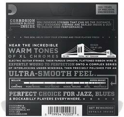 Electric guitar strings D'Addario ECG23-3D Electric guitar strings - 6