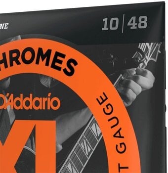 Electric guitar strings D'Addario ECG23-3D Electric guitar strings - 8