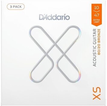 Guitar strings D'Addario XSABR1253-3P Guitar strings - 6