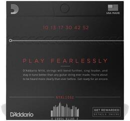 E-guitar strings D'Addario NYXL1052-3P E-guitar strings - 3